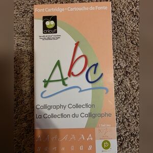 Cricut Calligraphy Collection Cartridge - ABC Script